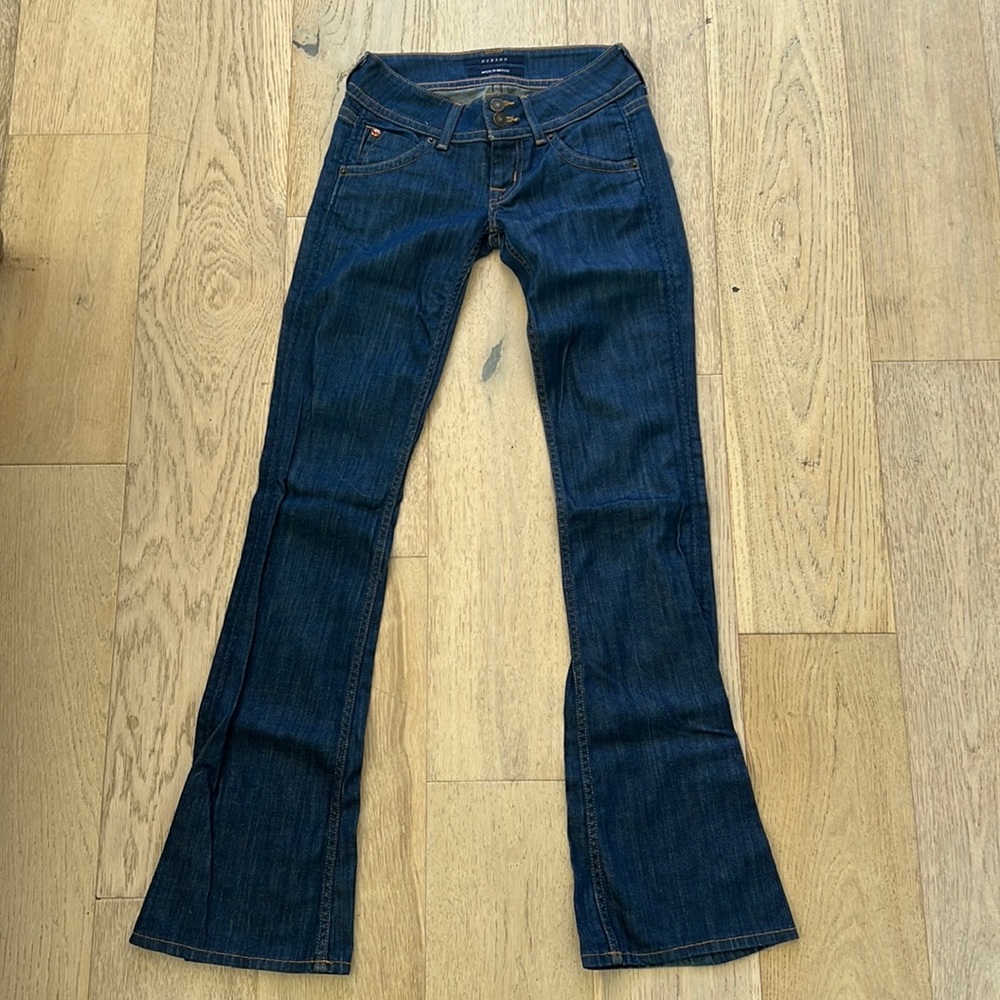 HUDSON LOW RISE JEANS VINTAGE Y2K